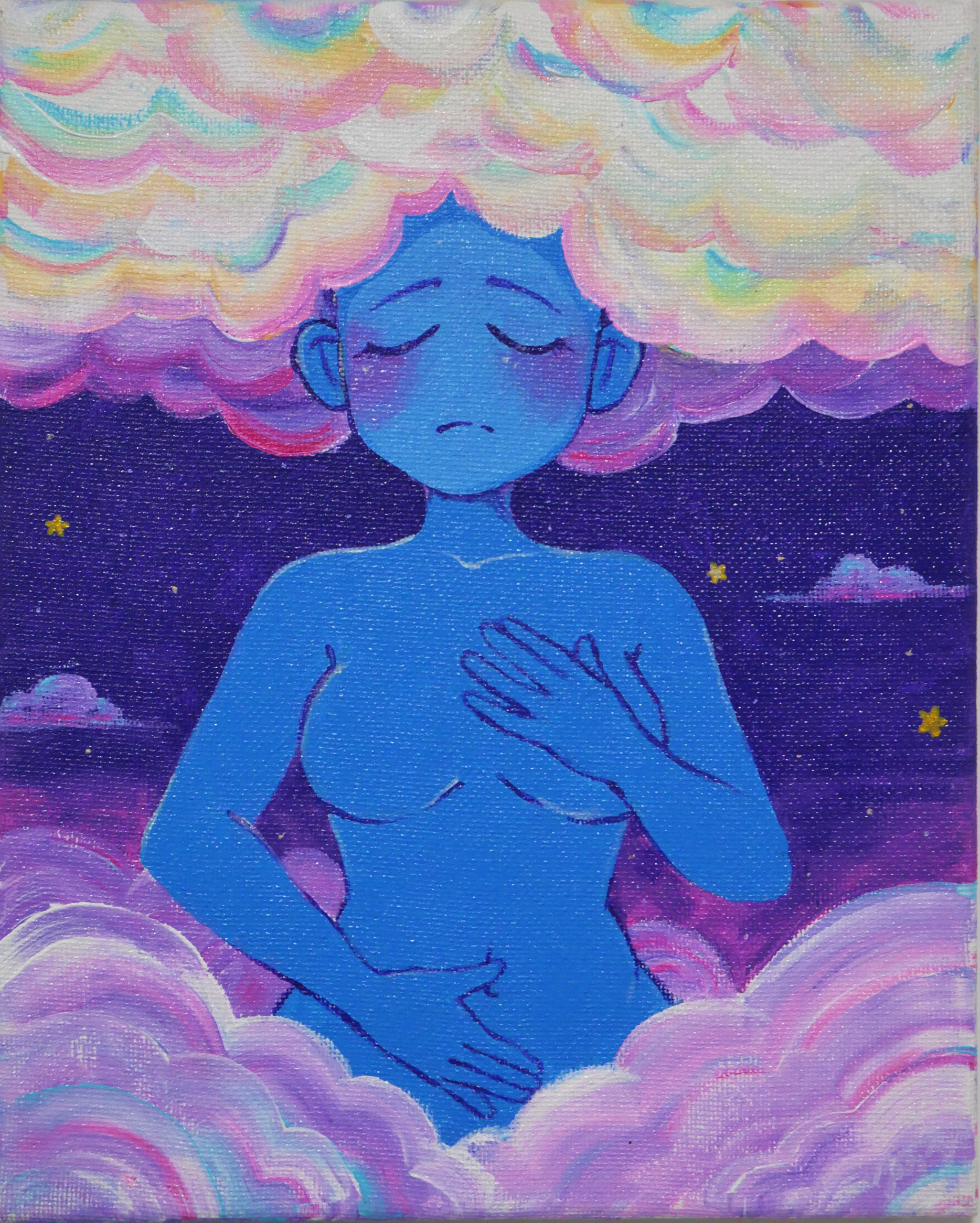 Channeled onto Canvas example 3